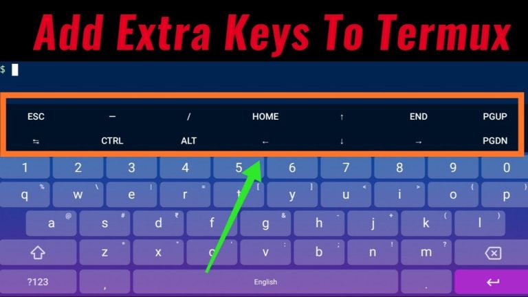 How to Enable Extra Keys in Termux | Enable any key Termux